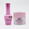 Aora 2-in-1 Set: Gel Polish 0.6 oz. + Dip/Acrylic Powder 2 oz. -#21 - Pinky Swear