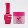 Aora 2-in-1 Set: Gel Polish 0.6 oz. + Dip/Acrylic Powder 2 oz. -#23 - The Hottest Pink