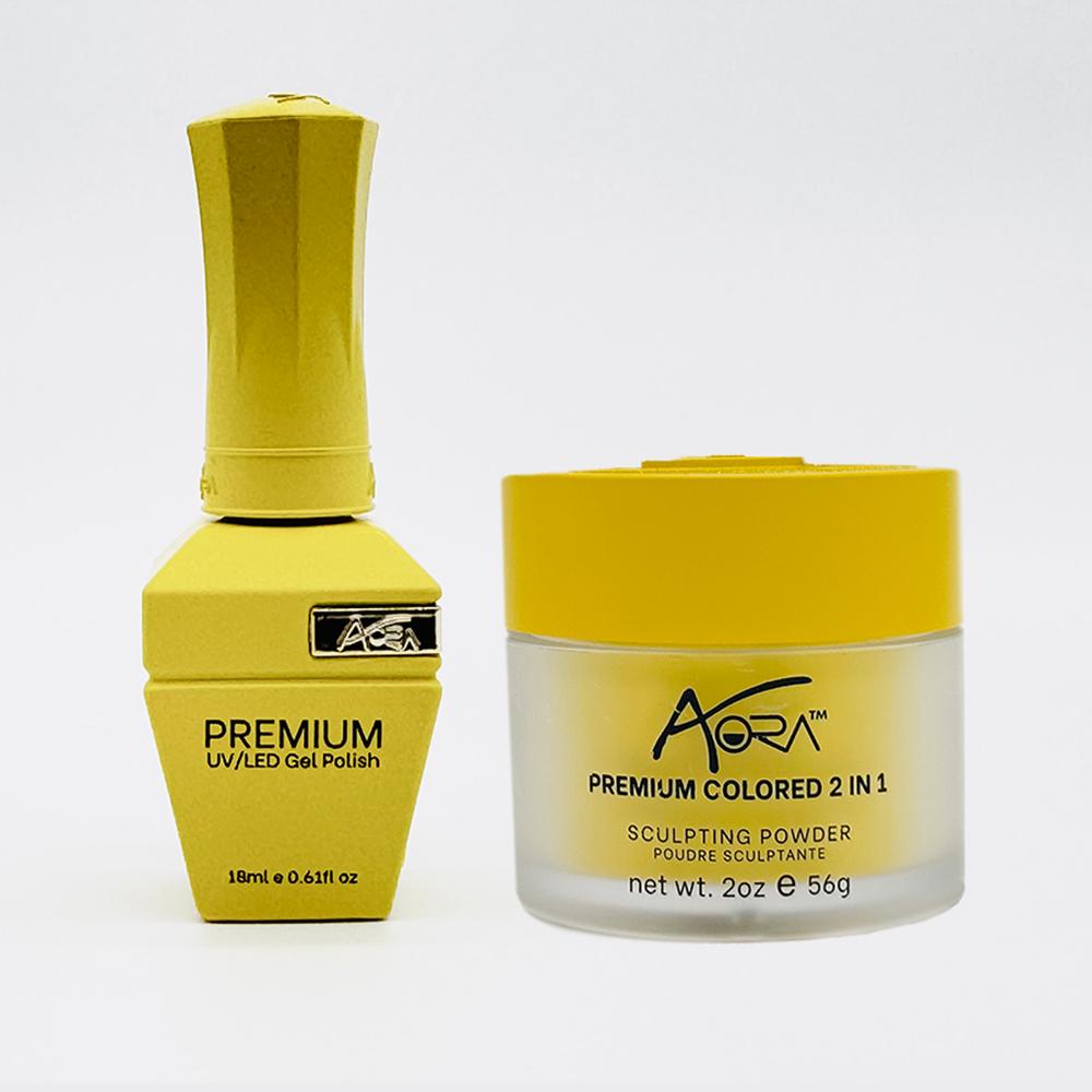 Aora 2-in-1 Set: Gel Polish 0.6 oz. + Dip/Acrylic Powder 2 oz. -#45 ...