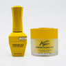 Aora 2-in-1 Set: Gel Polish 0.6 oz. + Dip/Acrylic Powder 2 oz. -#46 - Yellow Jacket