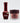Aora 2-in-1 Set: Gel Polish 0.6 oz. + Dip/Acrylic Powder 2 oz. -#50 - Blood Red