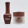 Aora 2-in-1 Set: Gel Polish 0.6 oz. + Dip/Acrylic Powder 2 oz. -#60 - Choco Kitty