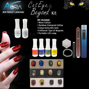 Aora Chrome Cat Eye & Beyond Kit / 11 Pieces