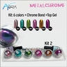 Aora Kit / 8 Pieces - Metallic Chrome Kit 2