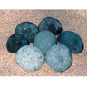 Aquamarine Cold Stone Massage Set - 5 Cold Stones & 2 Cold Eye Stones