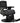 Archer Modern Barber Chair / Black with Matte Black Frame by Hans Equipment