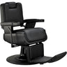 Archer Modern Barber Chair / Black with Matte Black Frame by Hans Equipment