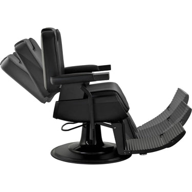 Archer Modern Barber Chair / Black with Matte Black Frame by Hans Equipment