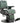 Archer Modern Barber Chair / Green with Matte Black Frame by Hans Equipment