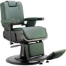 Archer Modern Barber Chair / Green with Matte Black Frame by Hans Equipment