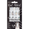 Ardell Nail Addict - Artificial Nail Set - 3D Texture - Disco Chrome
