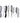 Aristocrat 12 Piece Plastic Comb Set