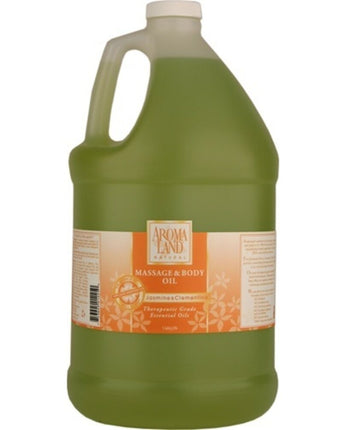 Aromaland Aromatherapy+ Massage & Body Oil - Jasmine & Clementine / 1 Gallon