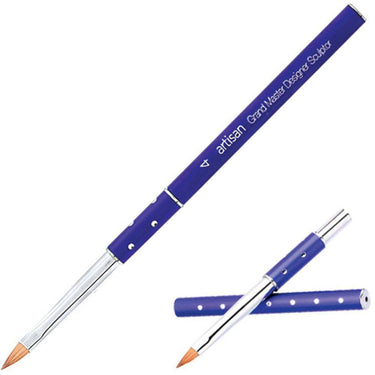 Artisan Acrylic Nail Brush - GrandMaster Kolinsky Sculptor - Size #4 - Each