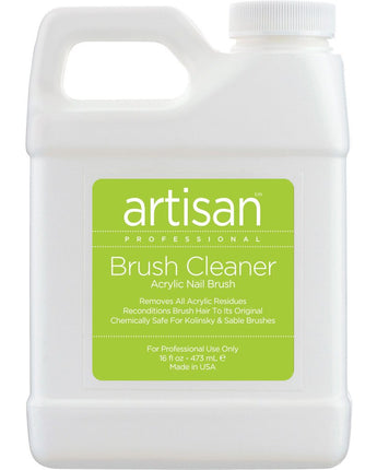 Artisan Brush Cleaner - Cleans and Conditions Nail Brushes / 16 oz. - 473.18 mL.