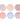 Artisan EZ Dipper Colored Acrylic Nail Dipping Powder - Send Me Nudes Collection - Set of 6 x 0.5 oz