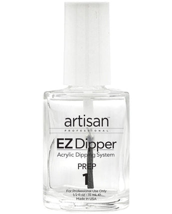 Artisan EZ Dipper Nail Prep Dehydrator - Step #1 - A Bond Aid Agent - 0.5 oz. (14.79 mL.)