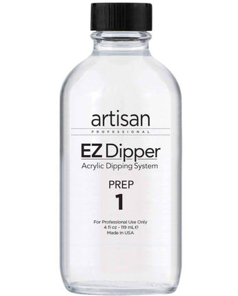 Artisan EZ Dipper Nail Prep Dehydrator - Step #1 - Refill Size - 4 oz. (118.3 mL.)