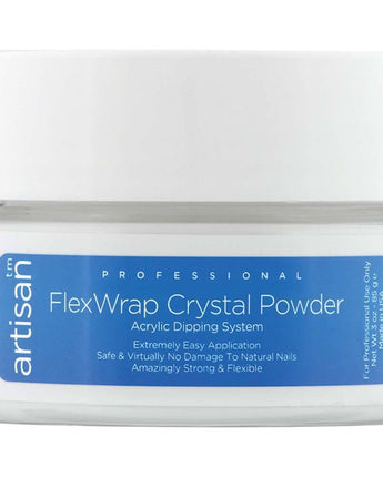 Artisan FlexWrap Acrylic Dipping Powder - Pure White - 3 oz. (85.05 grams)