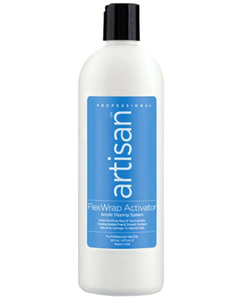 Artisan FlexWrap Glaze Activator - Dries Nail Resin Instantly - 16 oz. (473.18 mL.)