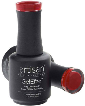 Artisan GelEfex Gel Nail Polish - Advanced Formula - Call Girl Red - 0.5 oz (15 mL.)