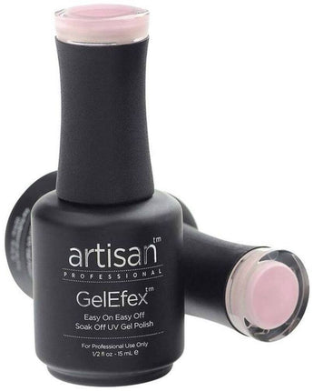 Artisan GelEfex Gel Nail Polish - Advanced Formula - Dainty Pink - 0.5 oz (15 mL.)