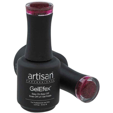 Artisan GelEfex Gel Nail Polish - Advanced Formula - Ravishing Ruby - 0.5 oz (14.79 ml)