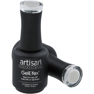 Artisan GelEfex Gel Nail Polish - Advanced Formula - Rose White Pearl - 0.5 oz (14.79 ml)