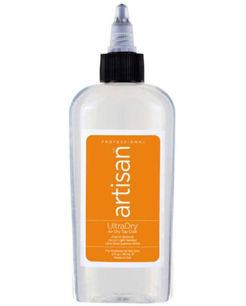 Artisan UltraDry Air Dry Top Coat - Chip Free - Radiant Shine - 4 oz. (118.3 mL.)