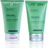 ATZEN® PURIFY™ - Calm and Clear™ - Clear Scrub and Mask / Retail Starter Bundle
