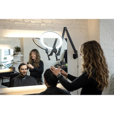 Aura LED Ring Light on Adjustable Arm by The Daylight Company