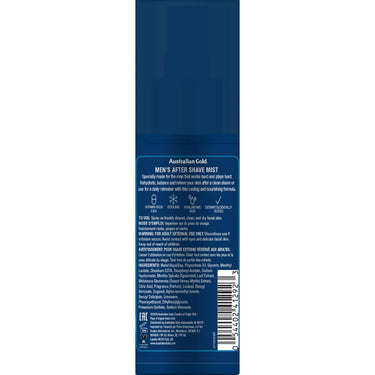 Australian Gold Men's After Shave Mist / 3 fl oz.