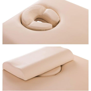 Ava Massage Table with Multiple Headrest Options and Lift Back Table Top
