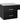Avida Space-Saving Wall-Mount Styling Station Cabinet / Black by Deco Salon Furniture