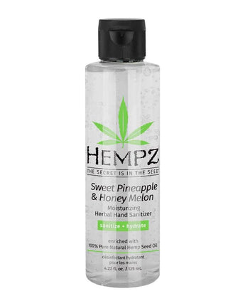 Hempz Sweet Pineapple & Honey Melon Hand Santizer / 2.25 oz. - 66 mL.