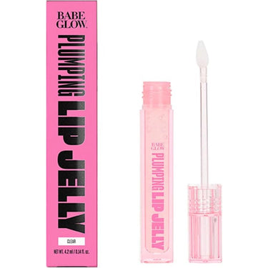 Babe Glow Plumping Lip Jelly - CLEAR / 0.14 oz. - 4 grams by Babe Lash