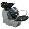 Backwash Shampoo Unit with Silver Base by PS Beauty