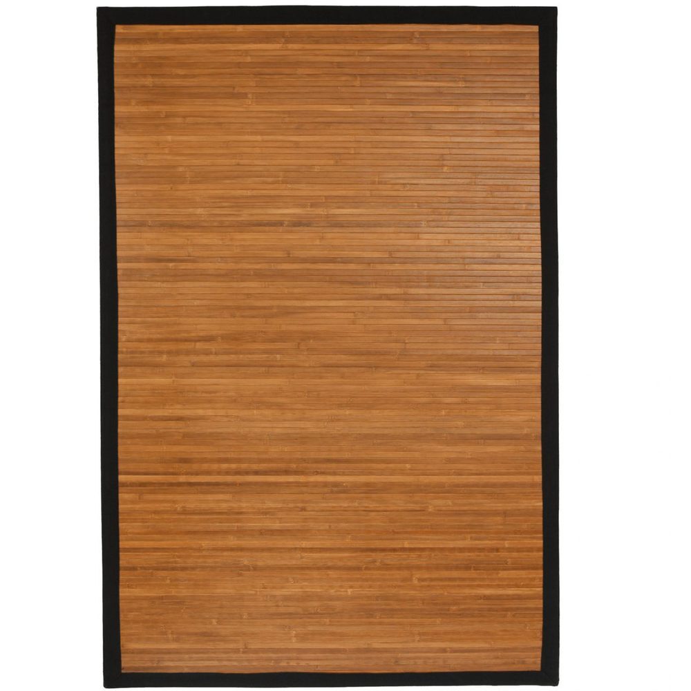 Bamboo Reed Rugs Bamboo Rug - Burnt Bamboo - 3 Sizes Available - 2 ft. x 3 ft. or 4 ft ...
