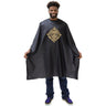 Barber Cape With Metallic Gold Design / 48" X 58" by Scalpmaster