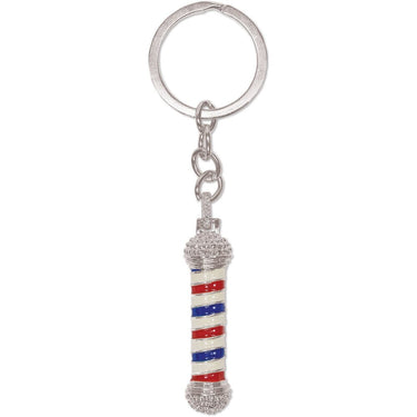 Barber Pole Keychain by Scalpmaster