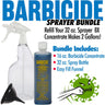 Barbicide - Virucide Surface Cleaner and Disinfectant Sprayer Bundle = 16 oz. of Barbicide Concentrate + 32 oz. Spray Bottle + Easy Fill Funnel - REFILLS THE 32 OZ. SPRAYER 8X - MAKES 2 GALLONS!