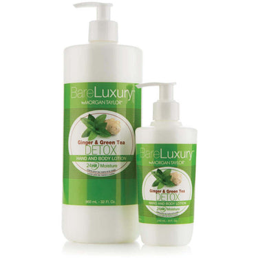 BareLuxury by Morgan Taylor - Detox Ginger & Green Tea Lotion / 8 oz.