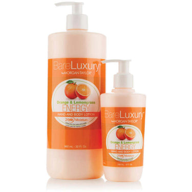 BareLuxury by Morgan Taylor - Energy Orange & Lemongrass Lotion / 32 oz.
