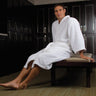 Basic Kimono Robe - Full Loop Terry 100% Cotton - 16 oz. / White by Boca Terry