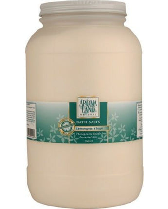 Bath Salts - Lemongrass & Sage / 1 Gallon by Aromaland