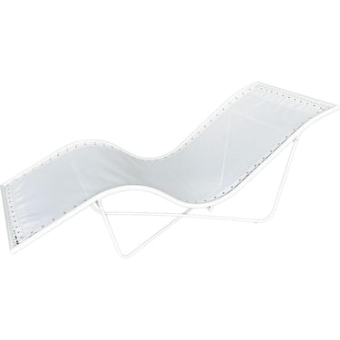 Bayside Relaxation Lounger with Memory-Foam Cushion / Pebble by Touch America