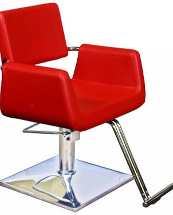 Beatrice Styling Chair - Red by Deco Salon Furniture