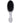 Beautiful Silver Metallic Finish Detangling Brush - Detangles Wet Or Dry Hair by Scalpmaster