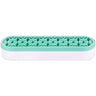 Beauty Tool Organizer - Flexible Silicone - Teal & White / Case of 12