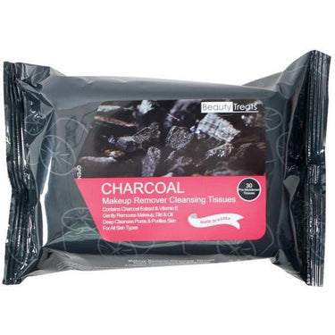 Beauty Treats - Charcoal Make-Up Remover Cloths / 12 Packs of 30